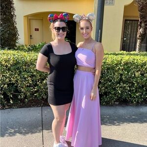 Petal & pup Lala Stripe Crop Camisole & Maxi Skirt Set